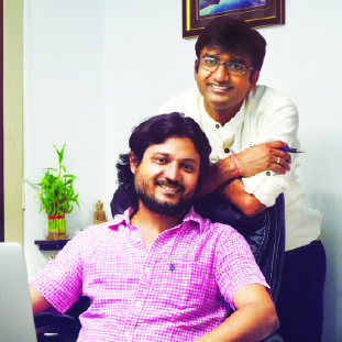 Bibhor Singhania, CEO & Co-Founder,Banibrata Goswami, CCO & Co-Founder
